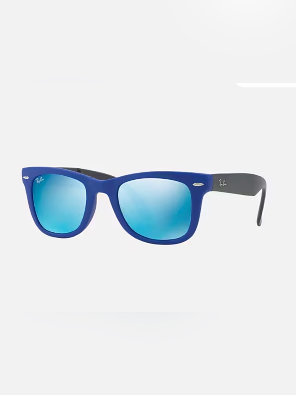 Folding Ray-Ban in Patriotic Blue Frame Sunglasses 🇺🇸 Ray-Ban RB4105 Unisex!